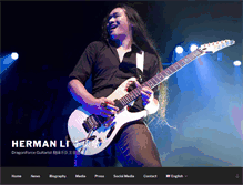 Tablet Screenshot of hermanli.com